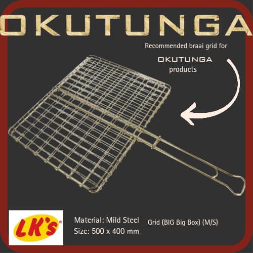 Big Big Mild Steel Braai grid